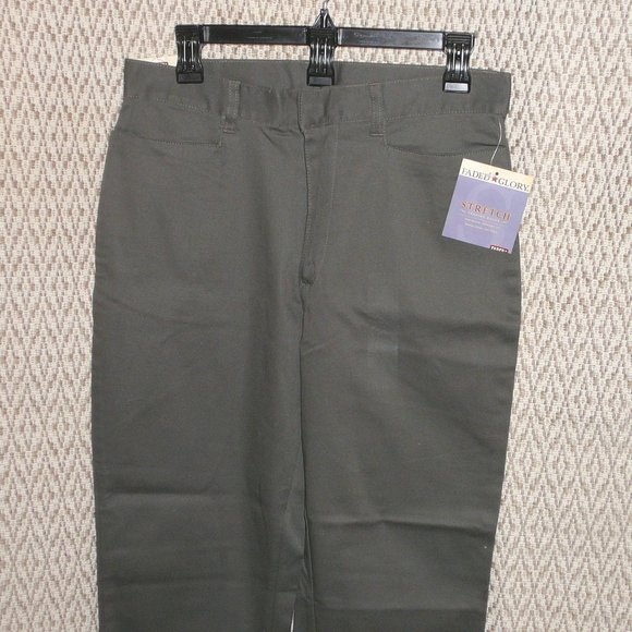 Faded Glory Comfort Fit Stretch Capri Pants 10 NWT - Picture 1 of 9